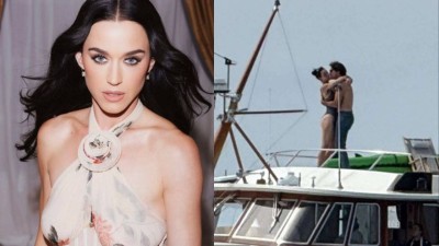 Katy Perry addresses romance with Justin Trudeau in London.