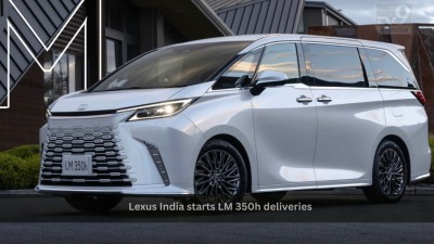 Lexus India starts LM 350h deliveries