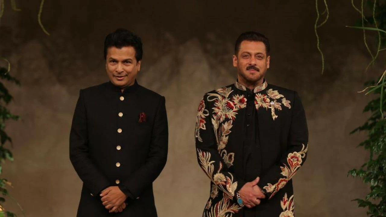 Salman Khan walks the ramp for Vikram Phadnis’ 35th anniversary show