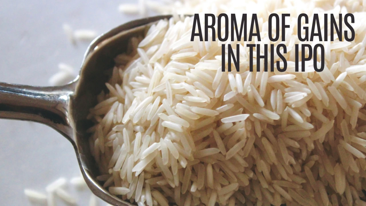 The company has a strong brand in the basmati rice market and the issue managers plan to exploit it.