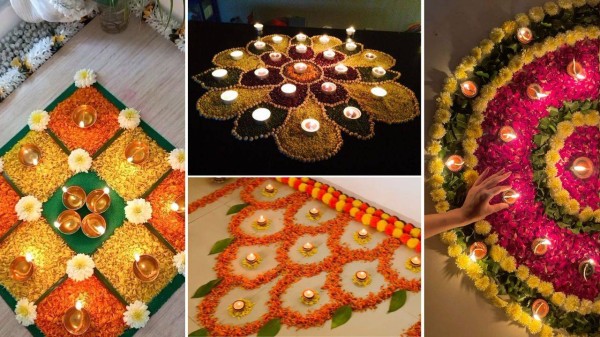 Tips to make Diwali rangoli at home