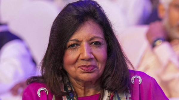 Biocon founder Kiran Mazumdar-Shaw 