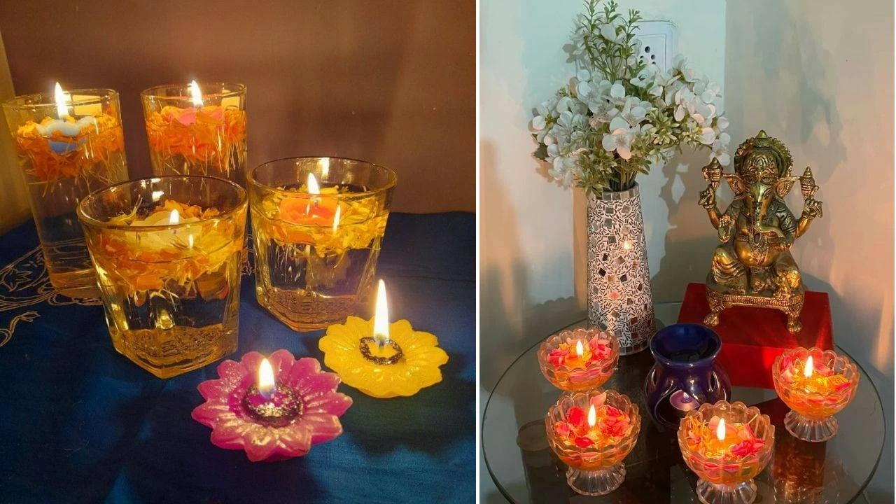 Step-by-step guide to make water diyas at home for Diwali celebration