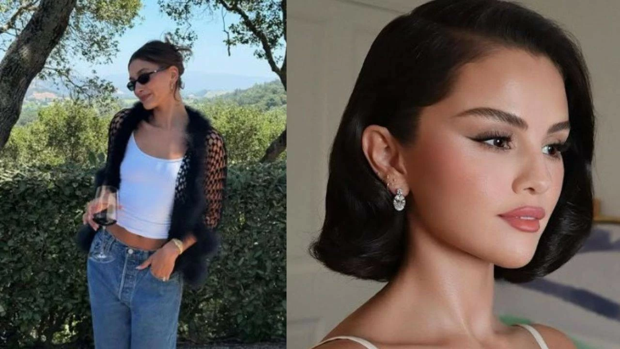 Hailey Bieber breaks silence on constant comparisons with Selena Gomez.