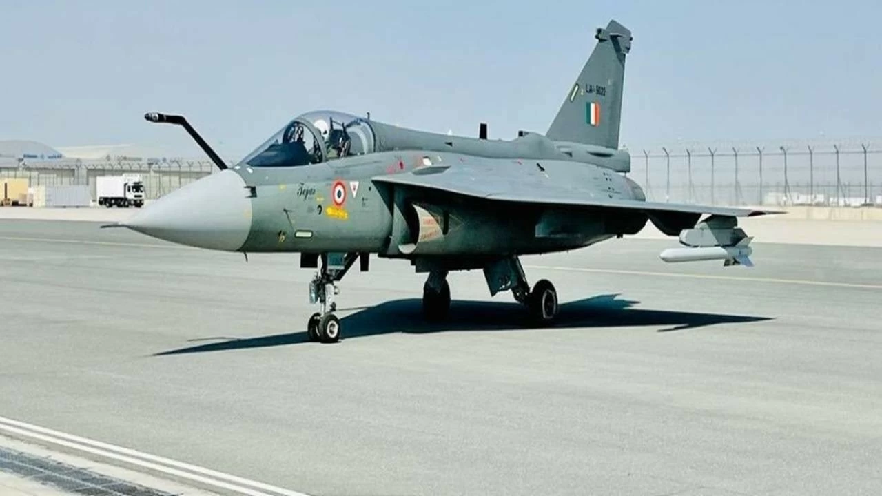 Hindustan Aeronautics Limited (HAL) is set to achieve a milestone as the indigenous fighter jet Tejas Mark-1A (Mk-1A) will take off from Nashik on Friday. (@thegeo_sync/X)