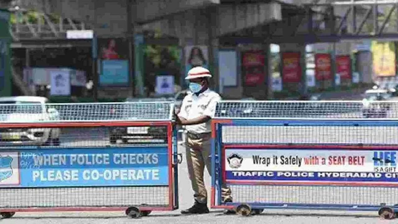 Traffic Police issued diversions in some areas of Jubilee Hills constituency. 