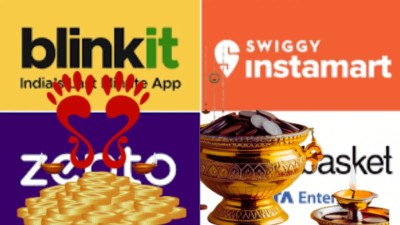 Quick Commerce Delivering Gold & Silver on Dhanteras and Diwali