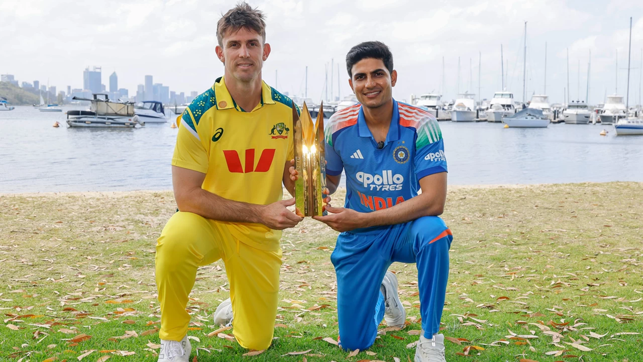 India will take on Australia in a three-match ODI series.