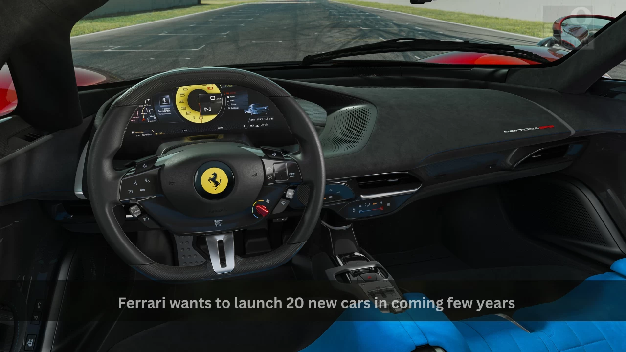 Ferrari wants to launch 20 new cars in coming few years