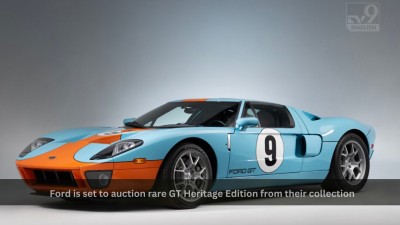 Ford is set to auction rare GT Heritage Edition from their collection