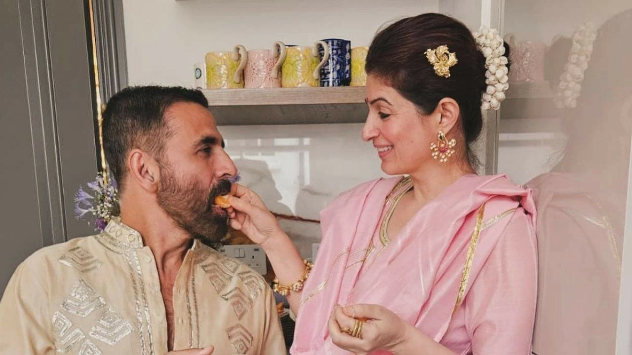 Akshay Kumar and Twinkle Khanna