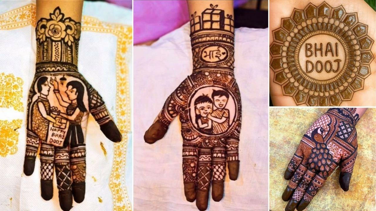 Bhai Dooj 2025: Stylish mehendi patterns