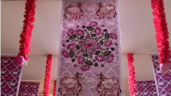 Govardhan Puja temple decoration ideas to add a divine aura