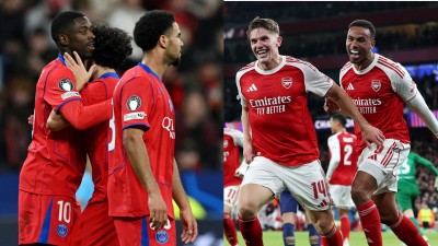 PSG and Arsenal registered dominant wins in the Champions League.