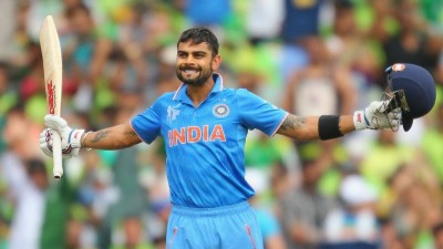 Virat Kohli has scored five international centuries at the Adelaide Oval