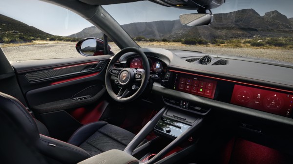 Porsche electric Macan GTS interior