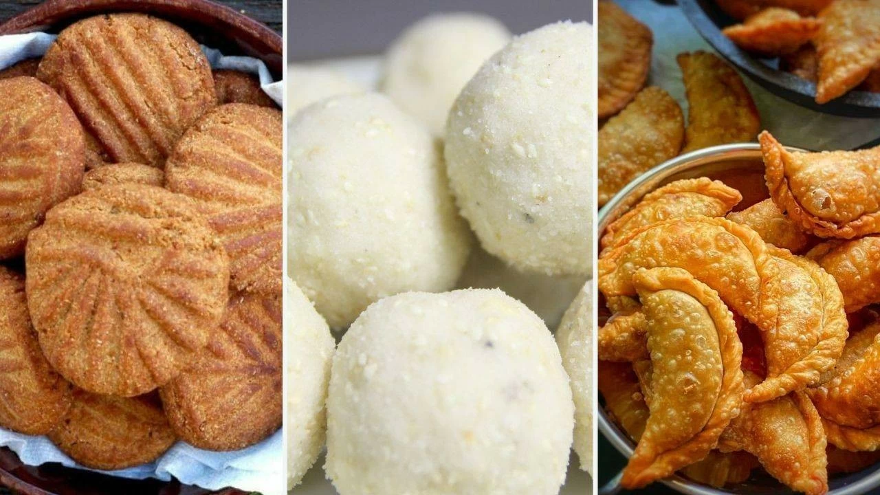 Traditional Chhath Puja dishes