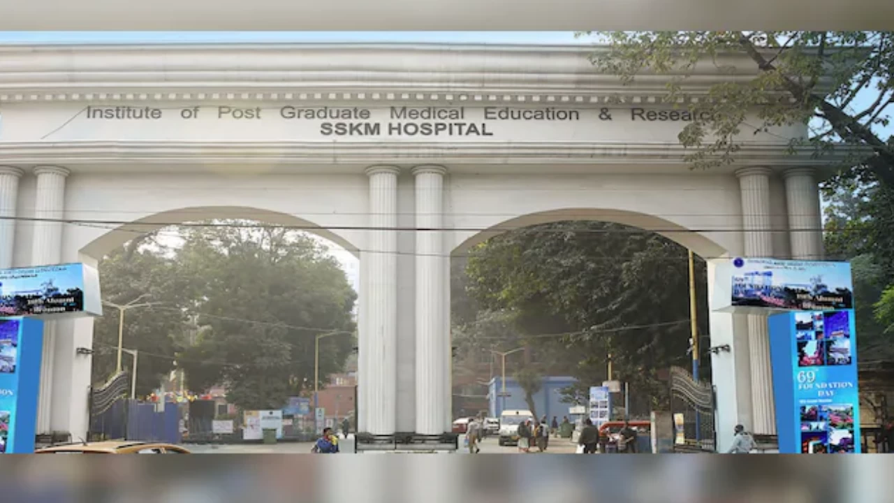 A minor girl was sexually assaulted at the SSKM Hospital in Kolkata