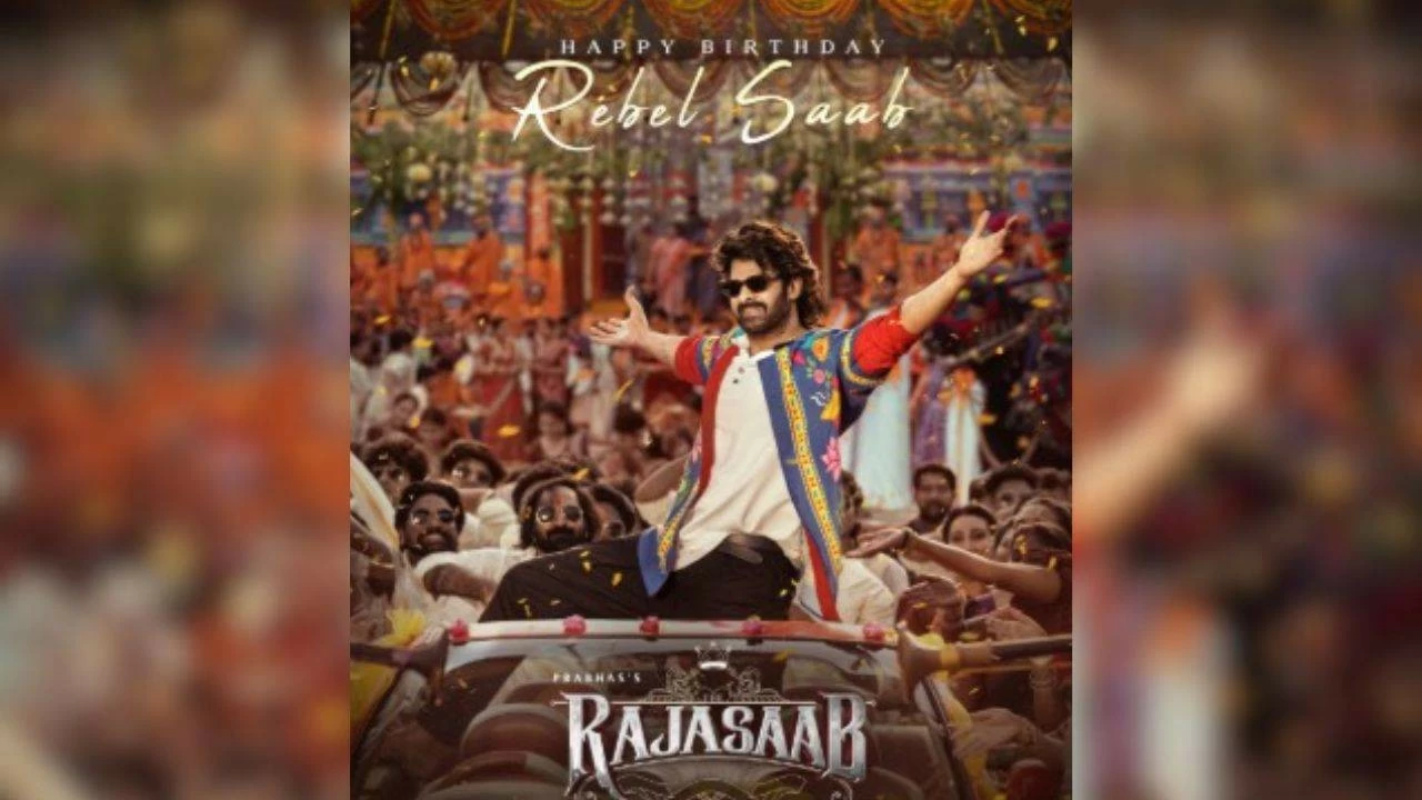 Poster of 'The Raja Saab' creates a buzz online.