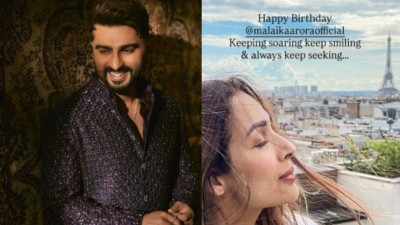 Arjun Kapoor wishes his ex Malaika Arora on her 52nd birthday.