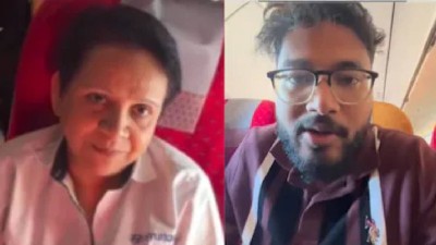  Mahi Khan, a Youtuber, said female passenger asked him to learn Marathi language