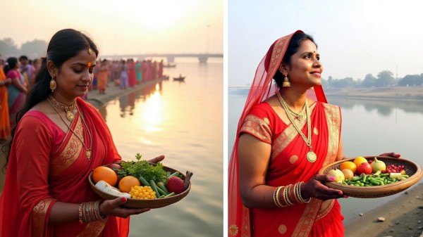 red_chhath_puja_women_