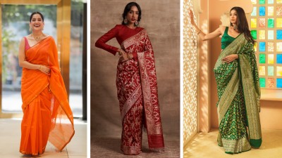Step up your festive game with these saree fabrics for Chhath Puja 2025
