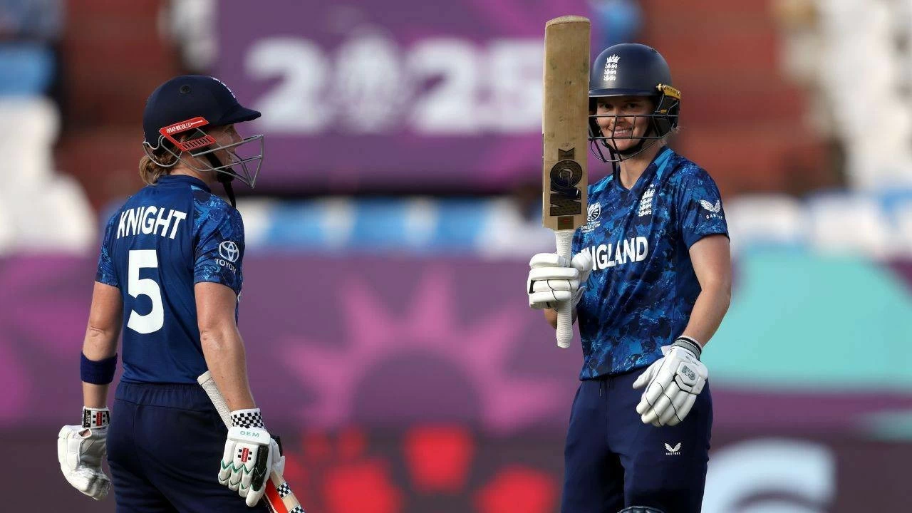 Amy Jones scored an unbeaten 86 runs to help England beat New Zealand by 8 wickets.