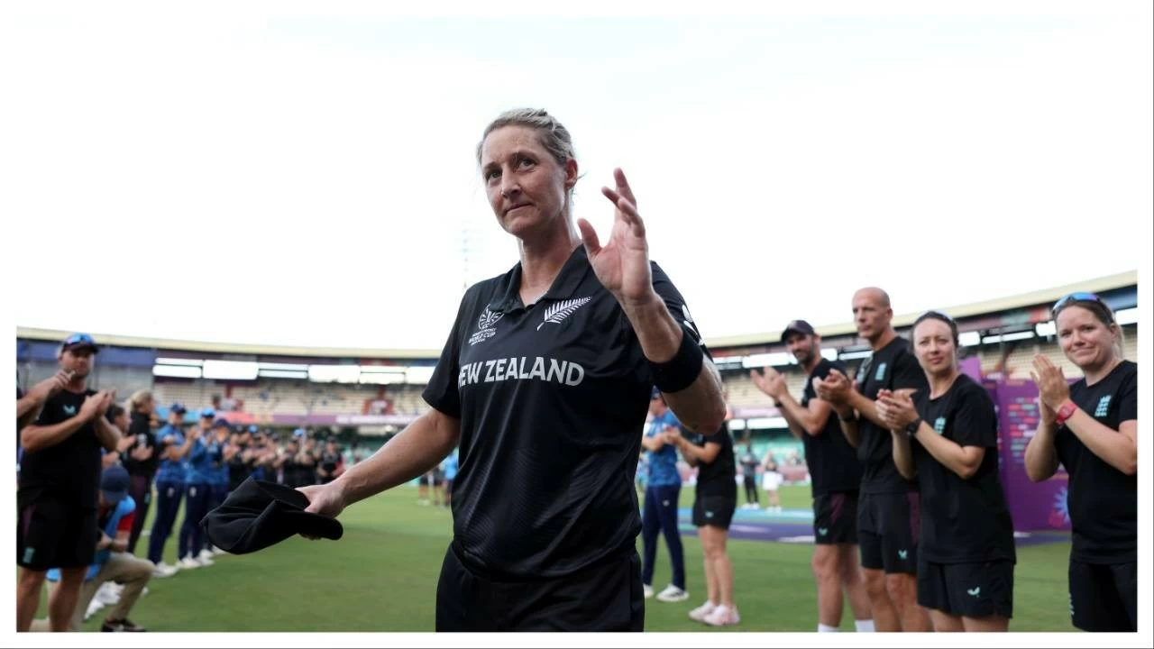Sophie Devine bids farewell to New Zealand cricket team.