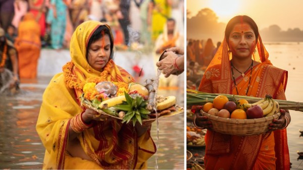 Sunrise to sunset: Chhath puja’s twin goddesses steal the show

