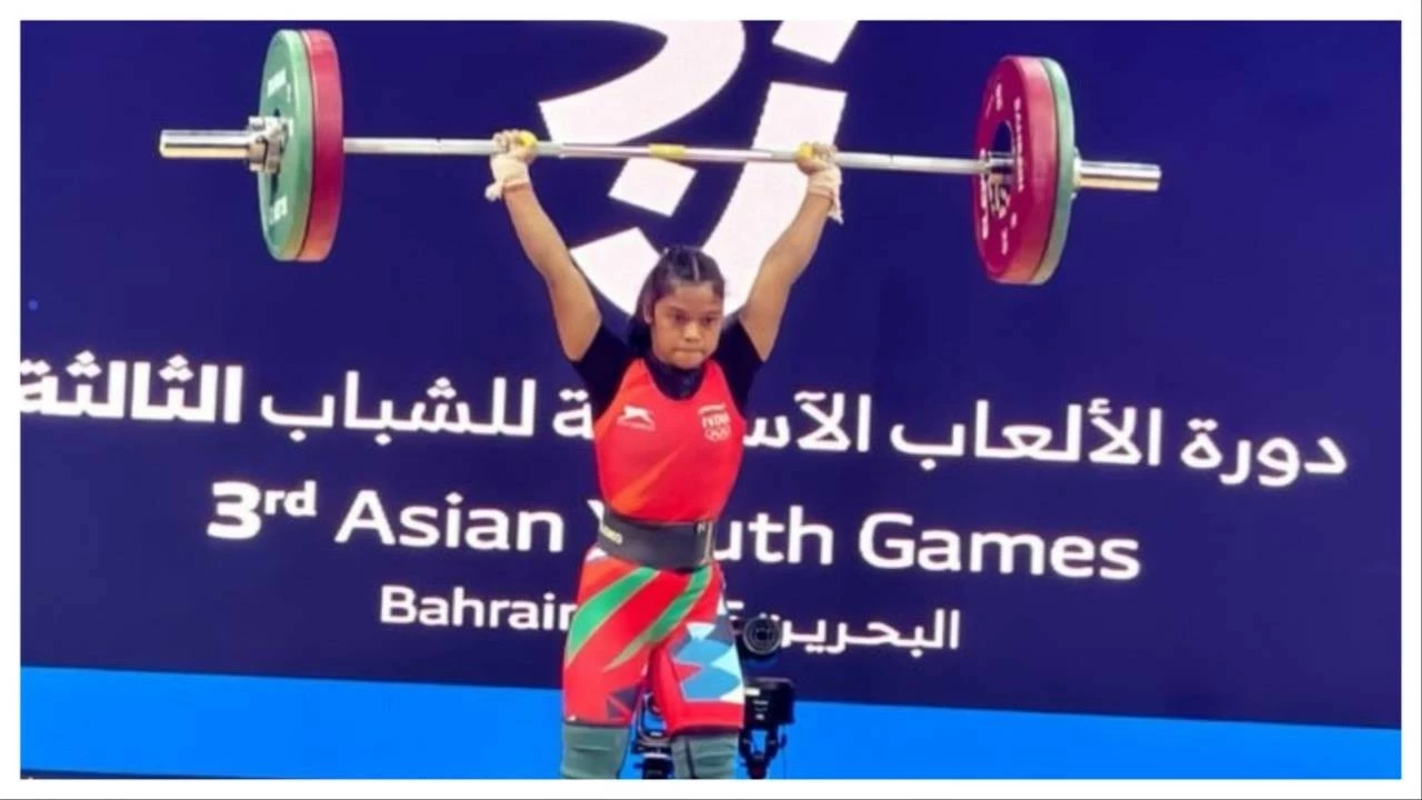 Priteesmita Bhoi impressed at the Youth Asian Games. 