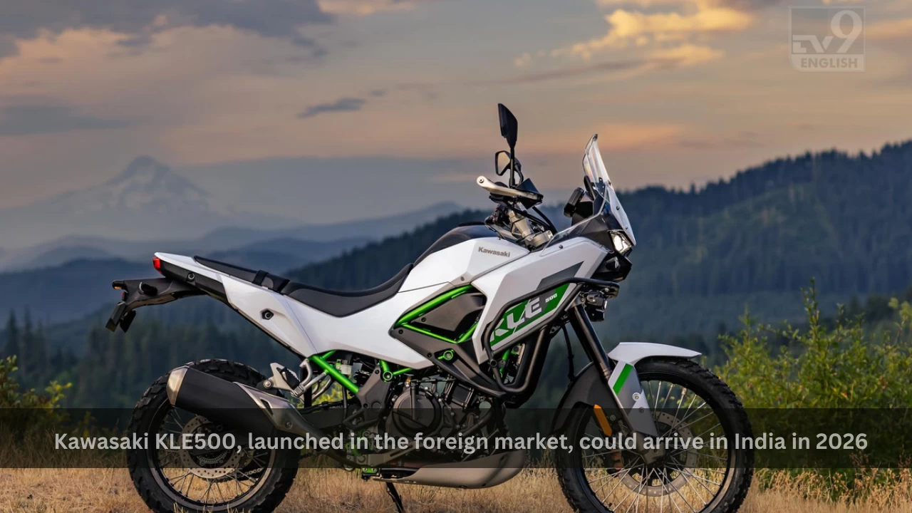 Kawasaki KLE500, launched in the foreign market, could arrive in India in 2026