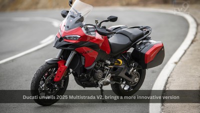 Ducati unveils 2025 Multistrada V2, brings a more innovative version