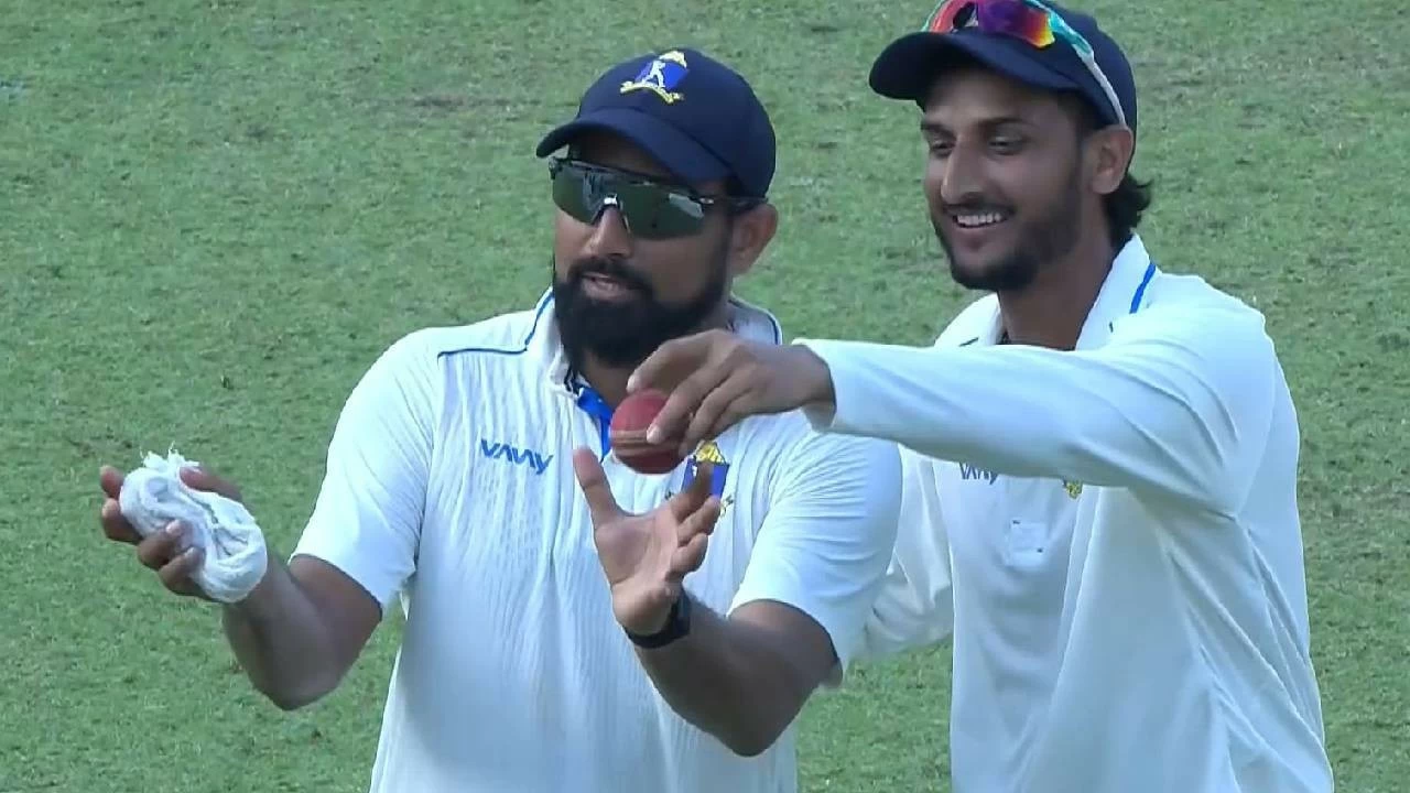 Shami picked a fifer in Ranji Trophy.