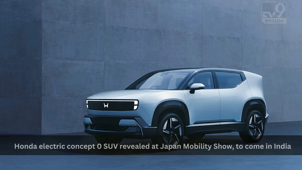 Honda electric concept 0 SUV revealed at Japan Mobility Show, to come in India
