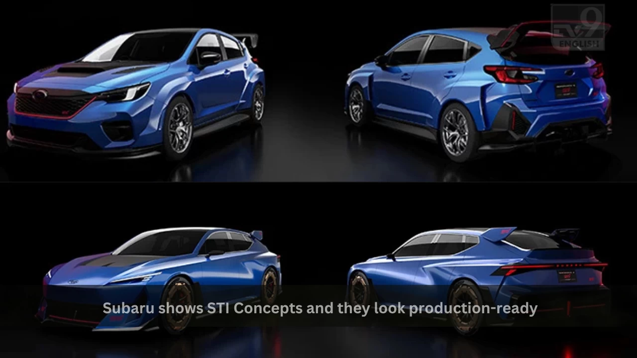 Subaru shows STI Concepts and they look production-ready