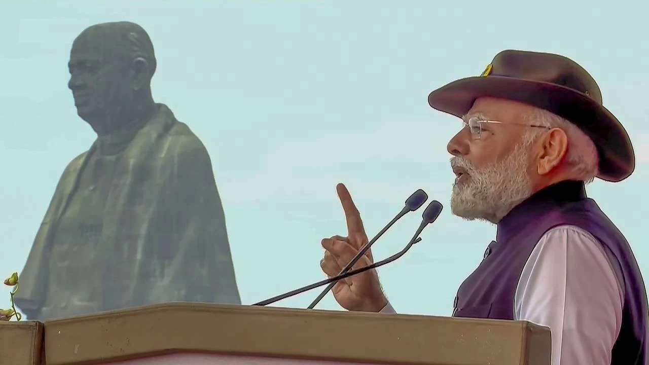 PM Modi was speaking at Rashtriya Ekta Diwas parade