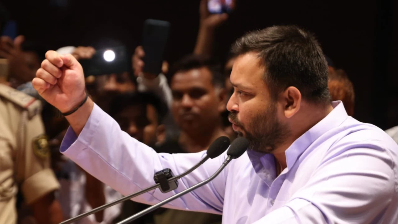 RJD leader Tejashwi Yadav has slammed the NDA manifesto and accused it of unfulfilled promises. (Photo credit: X)
