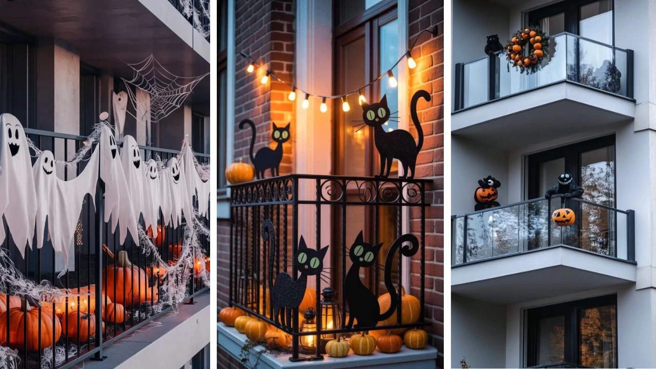 Easy and spooky balcony decor for Halloween 2025