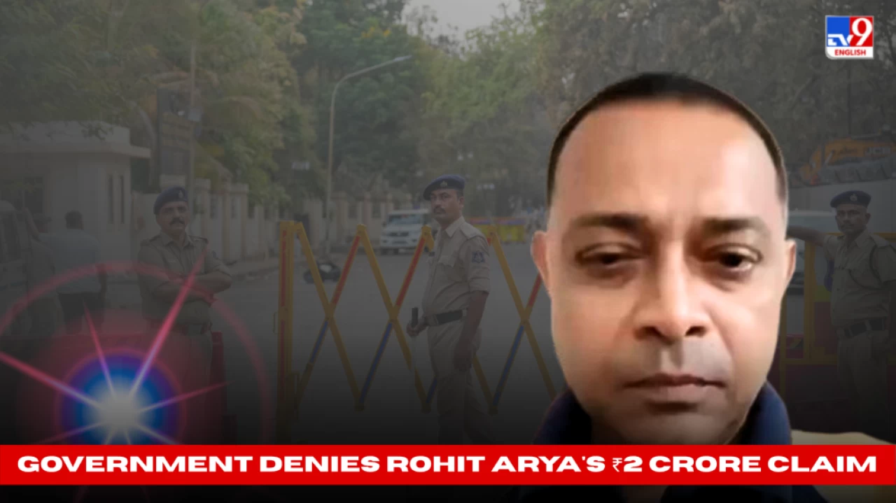 Maharashtra government distances itself from Rohit Arya’s project payment demand.