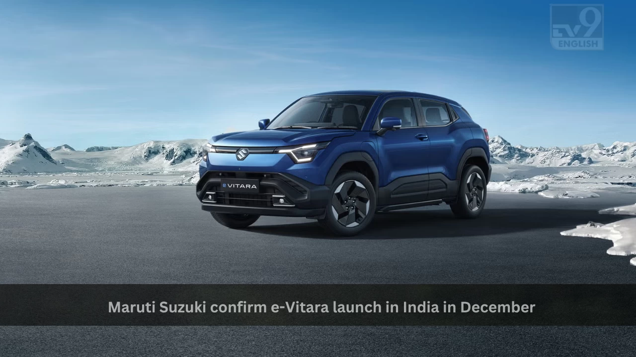 Maruti Suzuki confirm e-Vitara launch in India in December