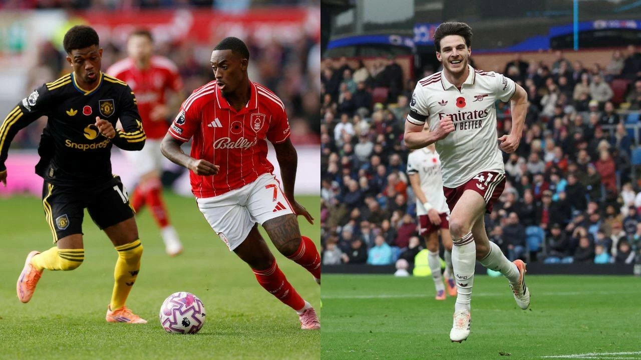  Manchester United earn draw against Nottingham Forest, Arsenal extend lead at top