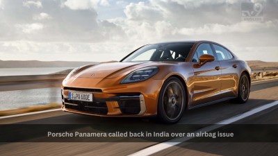 Porsche Panamera called back in India over an airbag issue