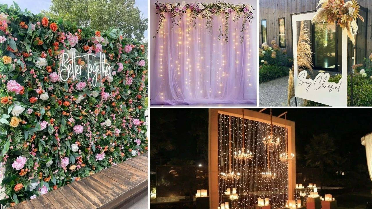 Creative wedding photo booth ideas 