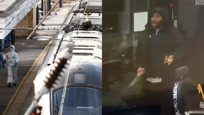 British Transport Police (BTP) said officers were alerted around 7.40 pm (GMT) on Saturday after reports of multiple stabbings onboard the high-speed service.