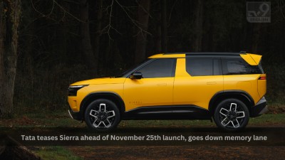 Tata teases Sierra ahead of November 25th launch, goes down memory lane