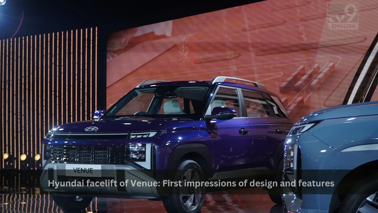 Hyundai facelift of Venue