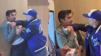 An Indian man was attacked by a man in Canada at a Mc Donald's outlet