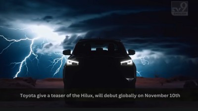 Toyota give a teaser of the Hilux, will debut globally on November 10th