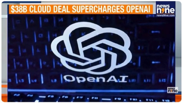 OpenAI Forges $38 Billion, Seven-Year Cloud Partnership with Amazon Web Services
